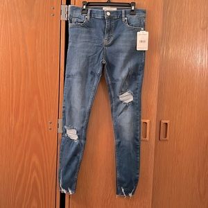 Free people distressed jeans